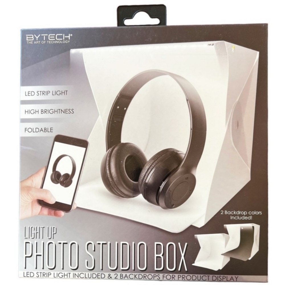 ByTech Light Up Photo Studio Box Brand New